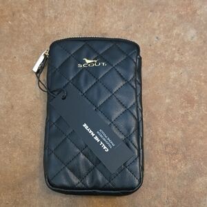 Scout Quilted Black Phone Case